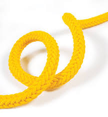 14mm Yellow Floating Mooring line 12 Strands Polypropelene