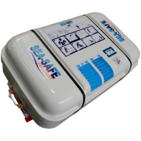 06p Liferaft DGMM ISO 9650-1 Solas B SEA-SAFE PLF6B Container 72×49×26cm 40kg