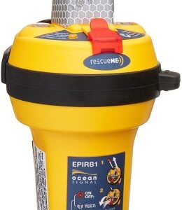 Ocean Signal RescueME EPIRB1 – EPIRB Compatto Con GPS 66 Canali, Batteria 10 Anni – Per Emergenze In Mare